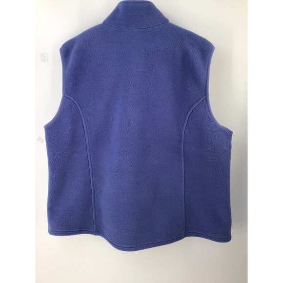 L.L.Bean Polartec Vest Jacket Blue Outdoor Activewear - Picture 5 of 12